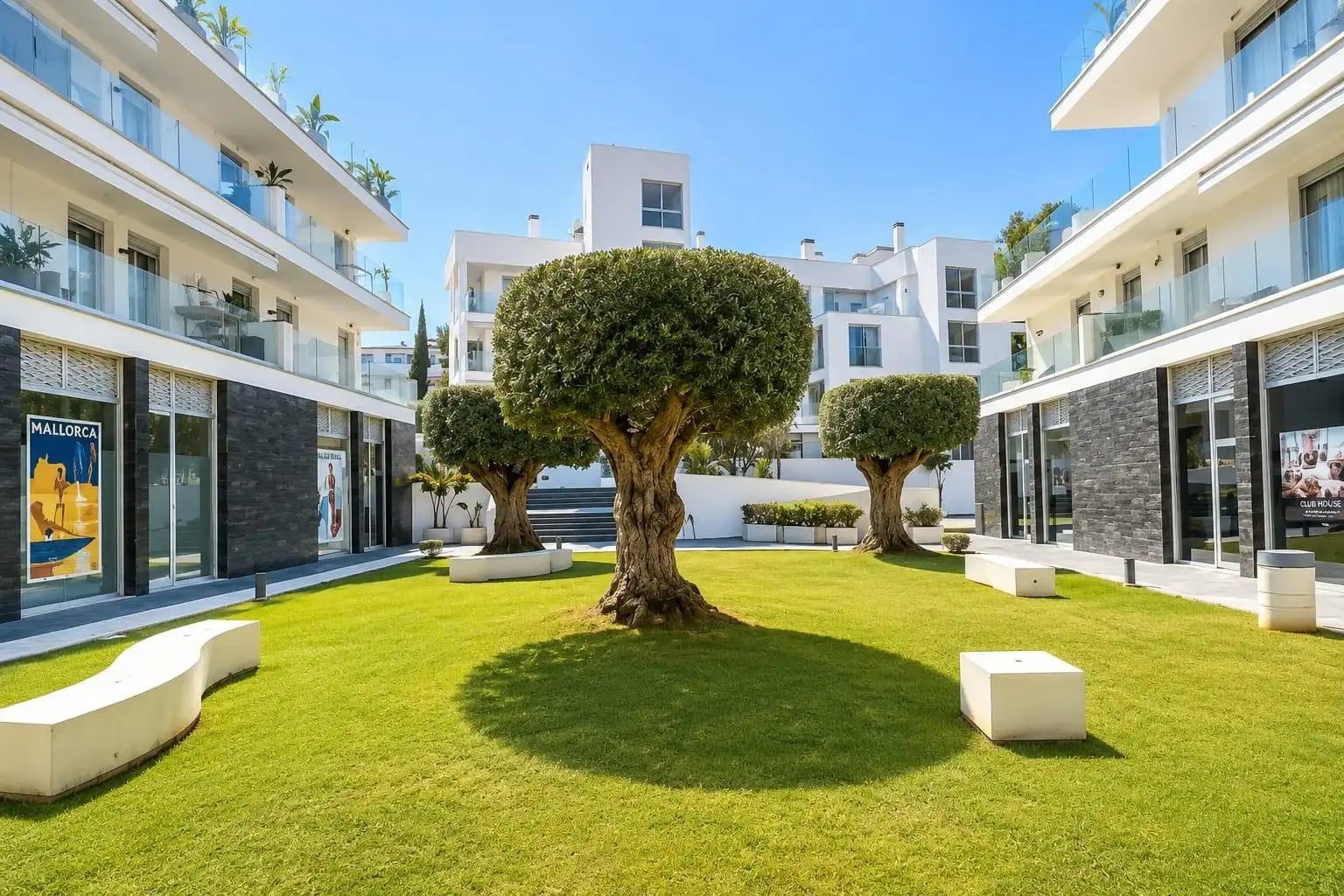 Vista exterior de Planta baja en venta en Calvià con Aire acondicionado, Calefacción y Jardín privado