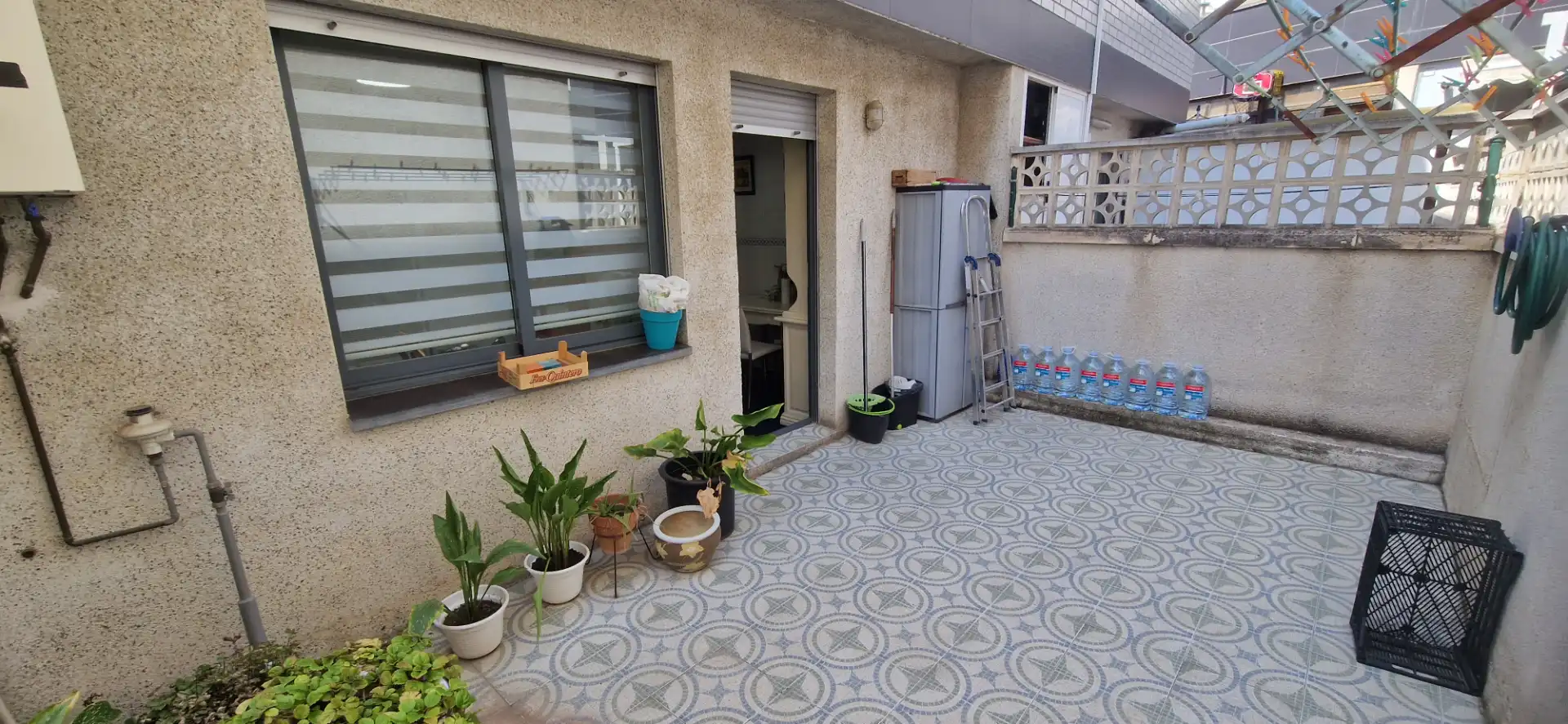 Balcony of Detached homes for sale in Zaragoza  with Air Conditioner, Heating and Private garden