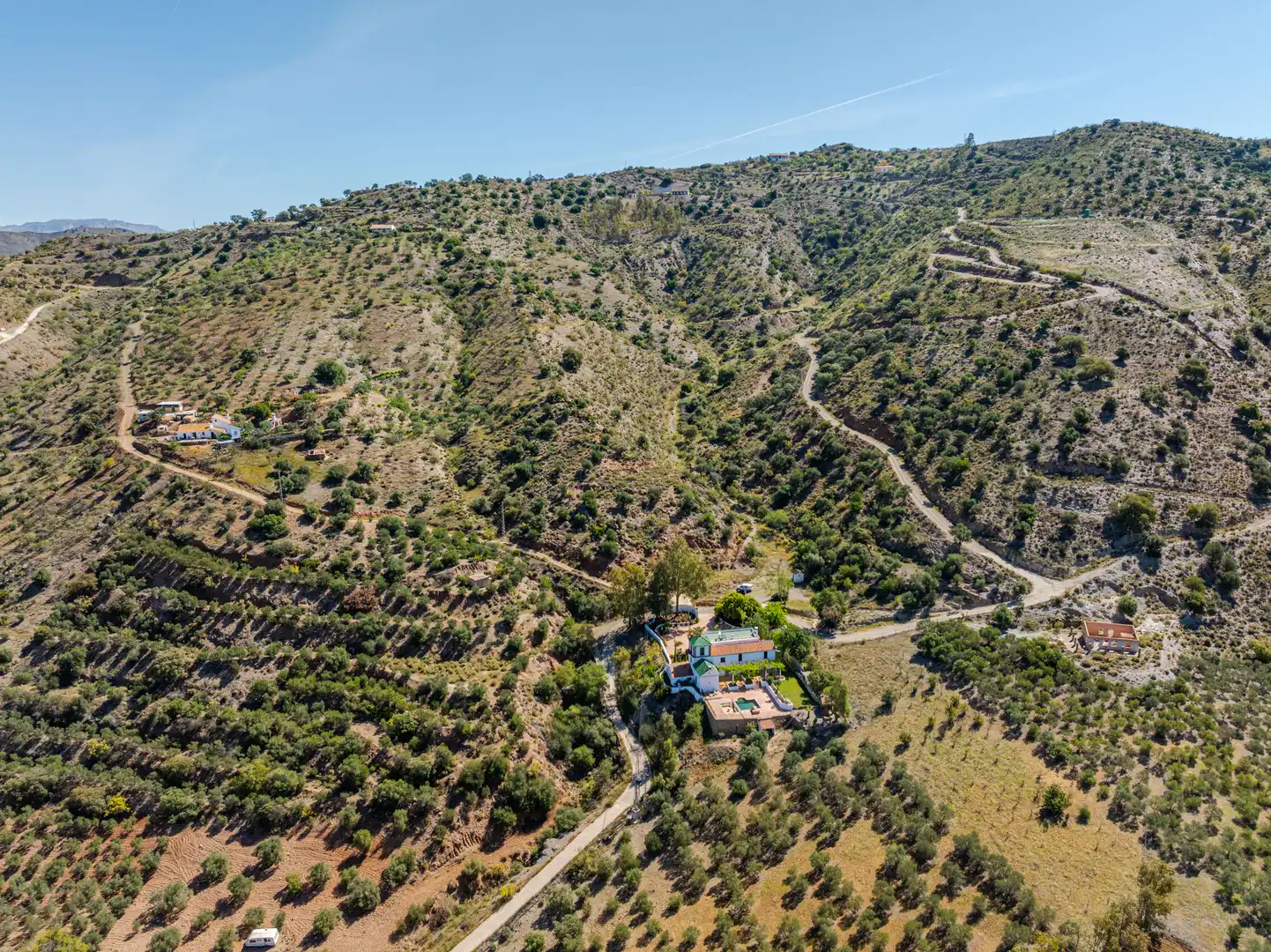Jardí de Finca rústica en venda en Álora amb Aire condicionat, Calefacció i Jardí privat
