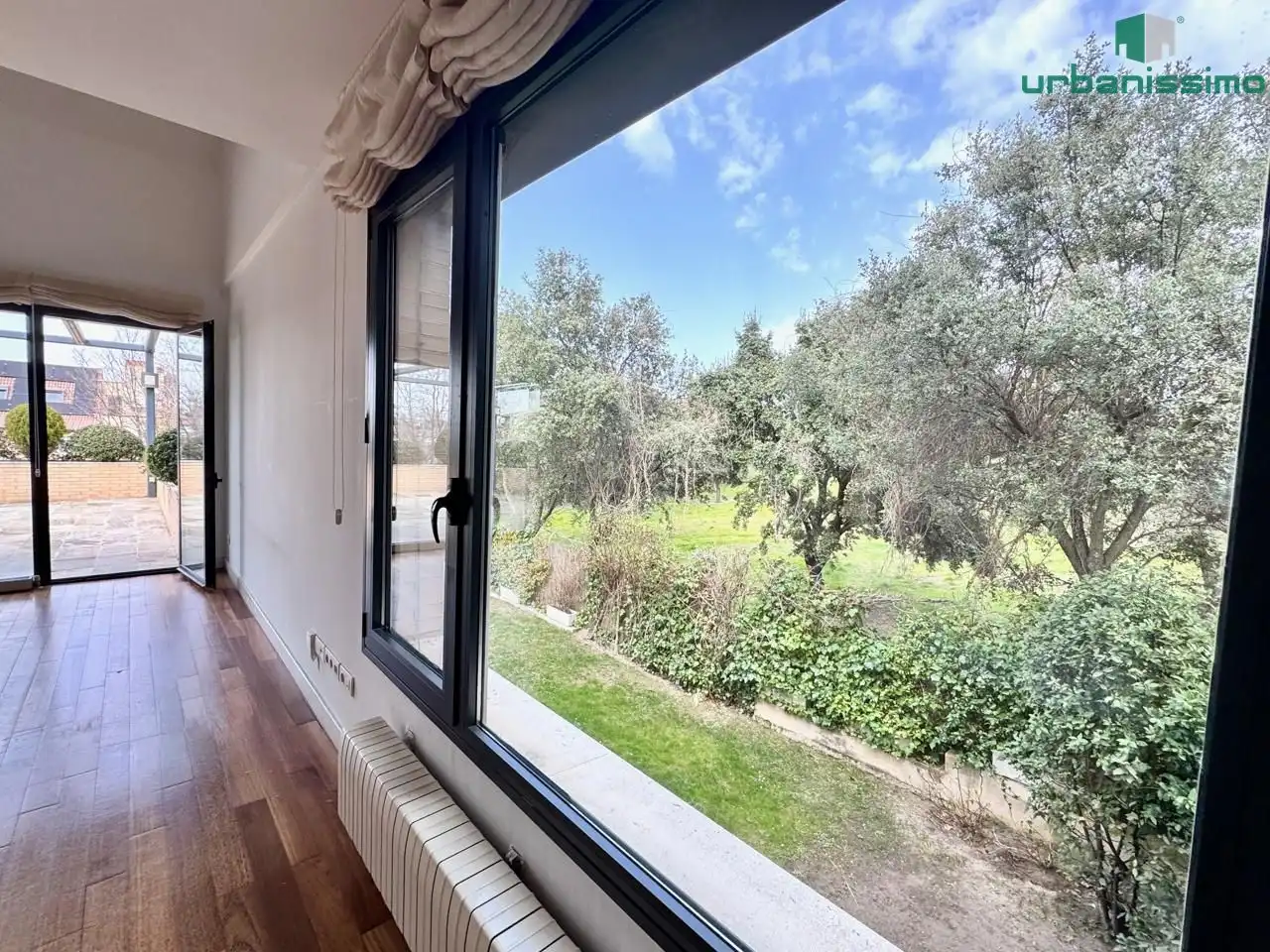 Garden of Detached homes for sale in Madrid  with Air Conditioner, Heating and Private garden