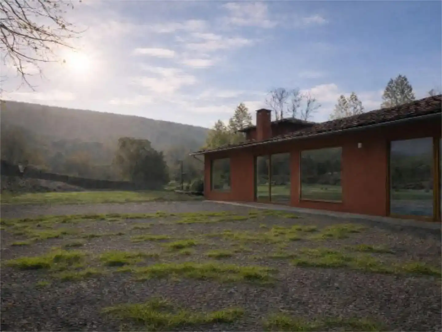 Vista exterior de Casa o xalet en venda en Liérganes amb Balcó