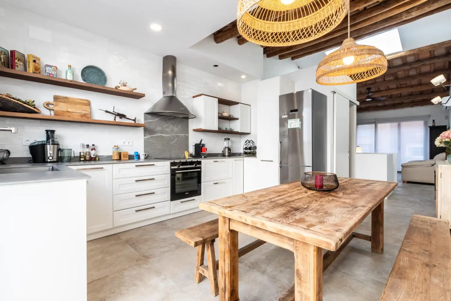 Kitchen of Houses for sale in Terrassa  with Air Conditioner, Heating and Terrace