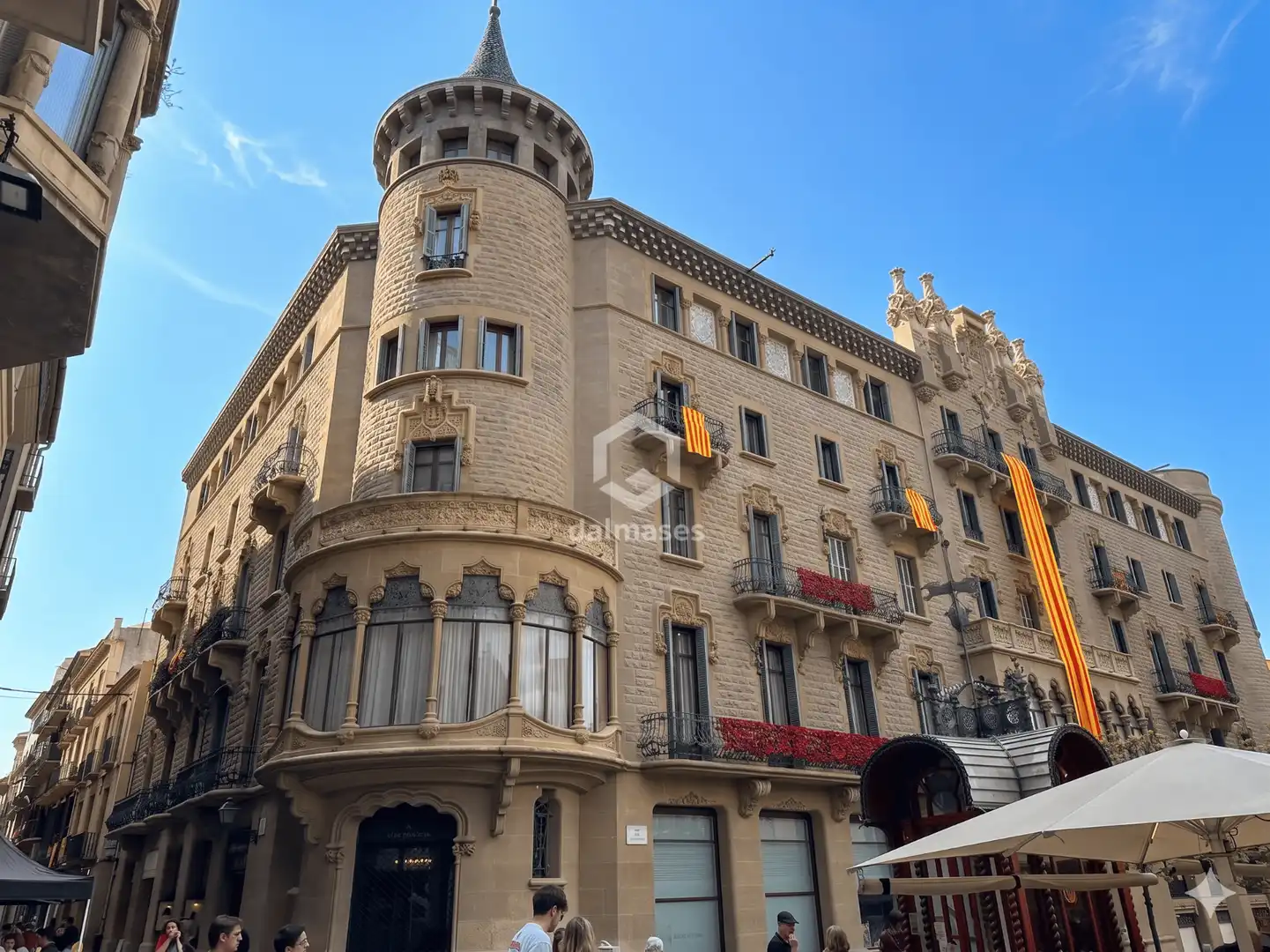 Vista exterior de Pis en venda en Manresa amb Aire condicionat, Calefacció i Terrassa