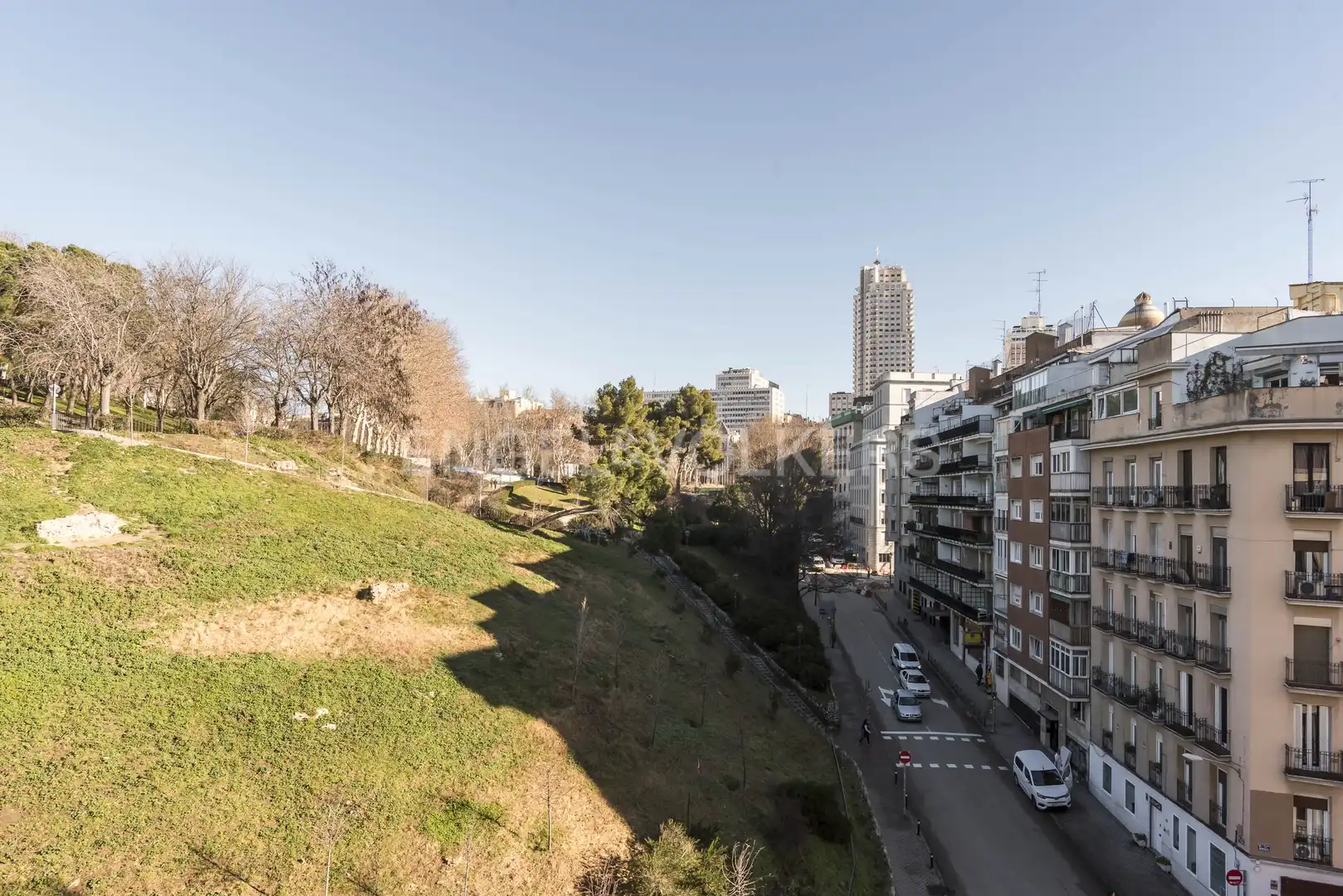 Vista exterior de Piso de alquiler en Madrid con Aire acondicionado, Calefacción y Terraza