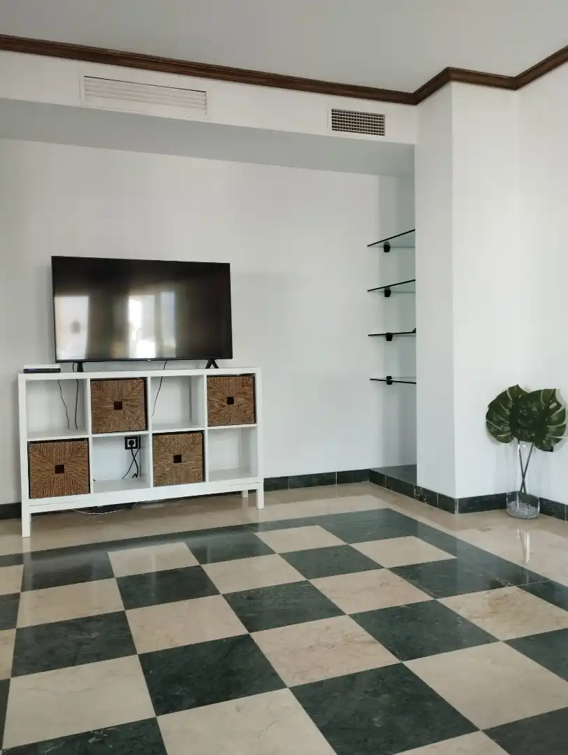 Living room of Attic for rent in Marbella  with Air Conditioner, Heating and Terrace