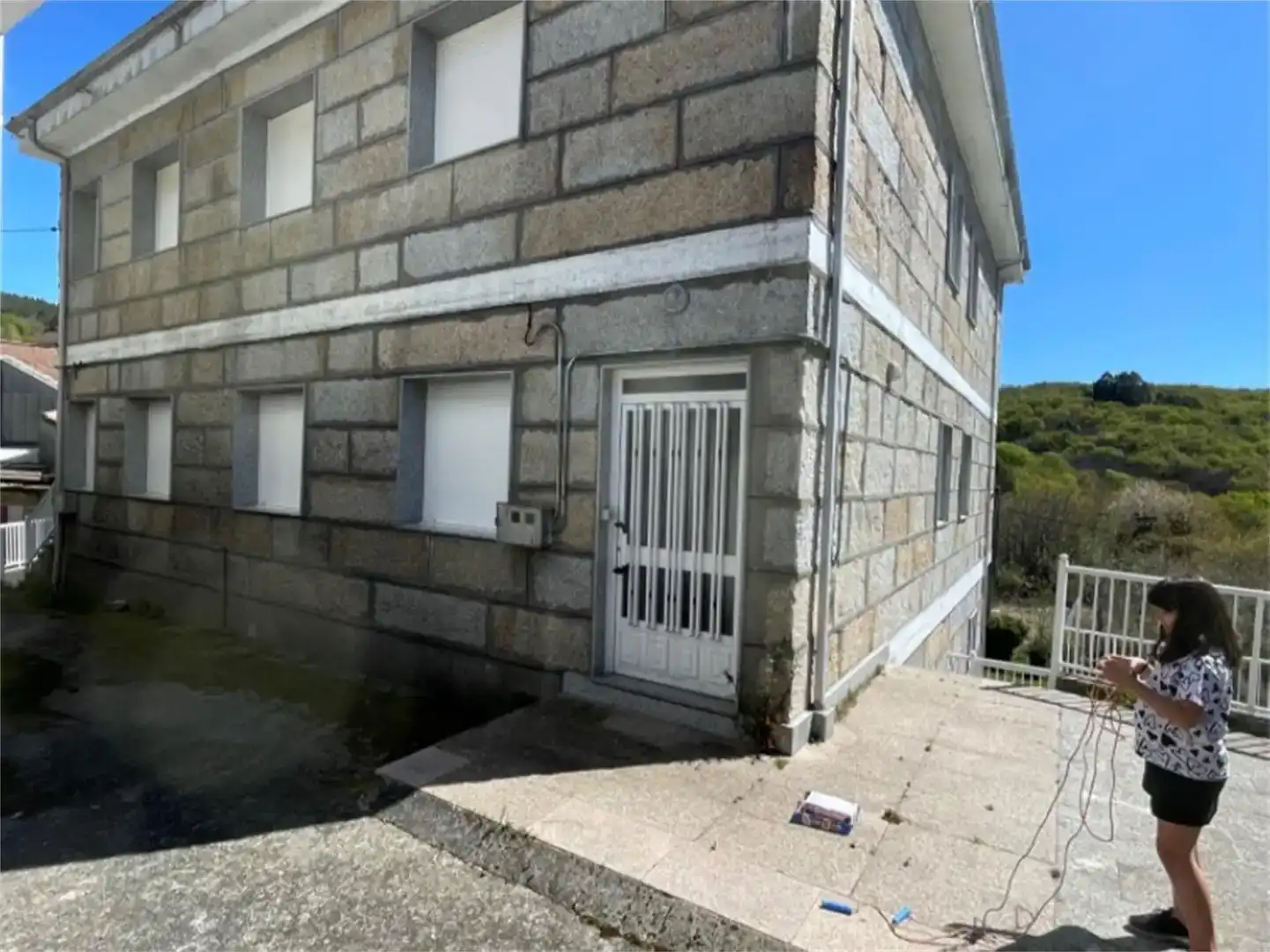 Vista exterior de Casa o xalet en venda en Lobeira amb Balcó