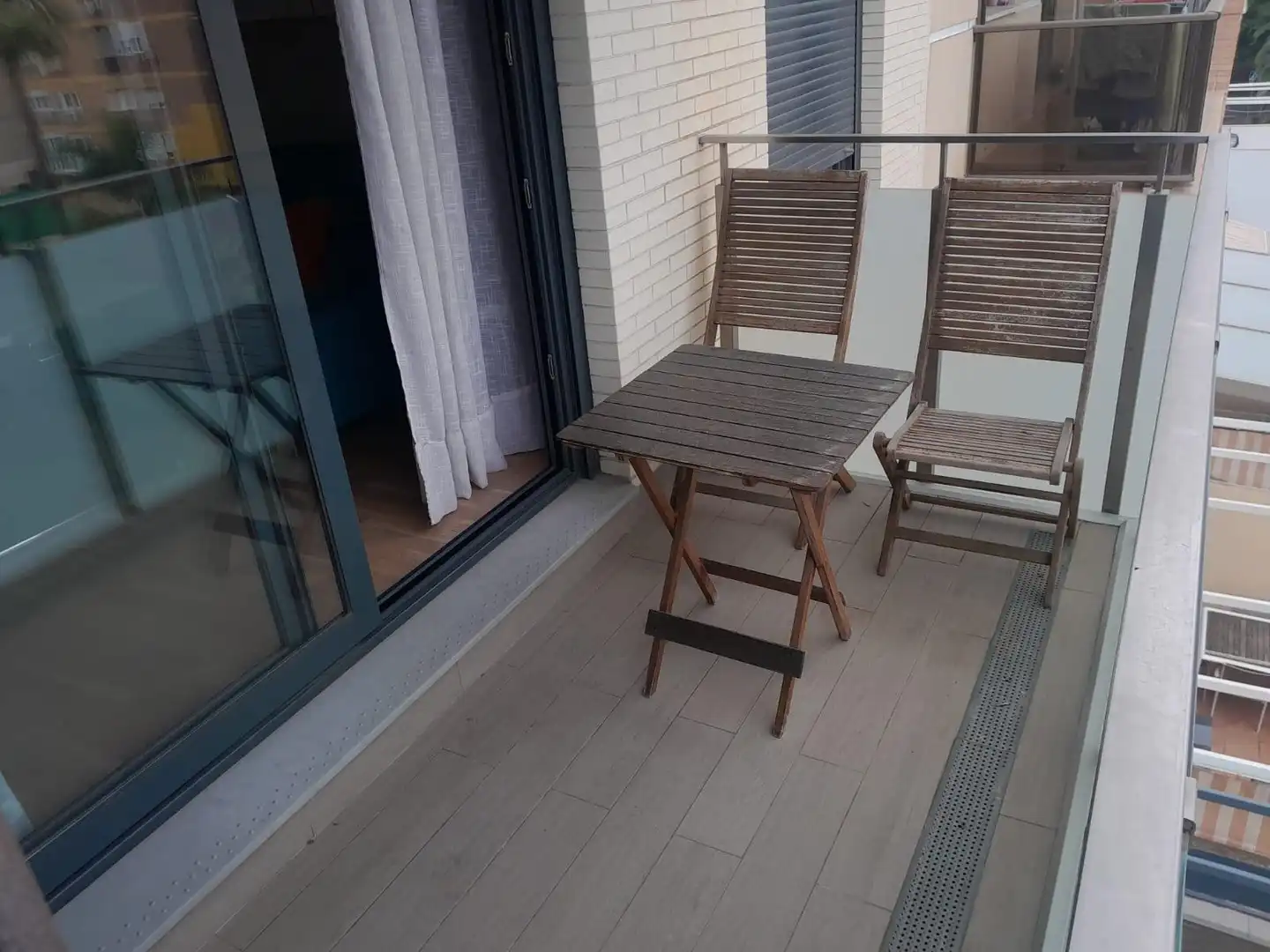 Balcony of Flat for sale in Málaga  with Air Conditioner, Private garden and Terrace