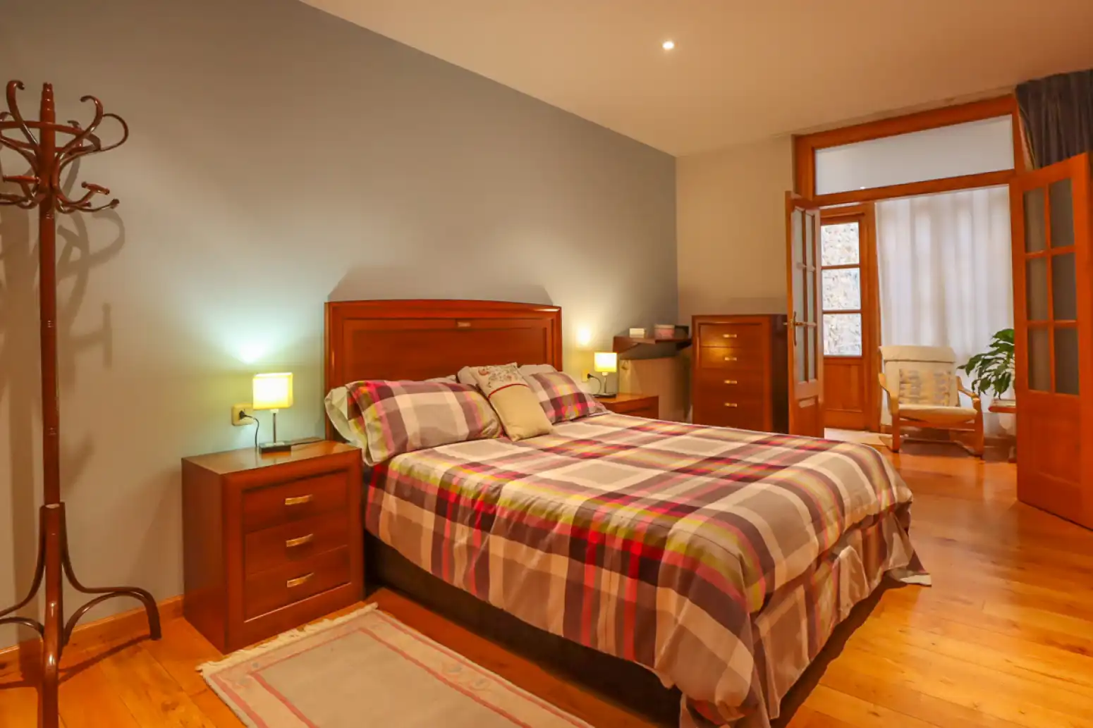 Bedroom of Flat for sale in Oviedo   with Heating, Parquet flooring and Terrace