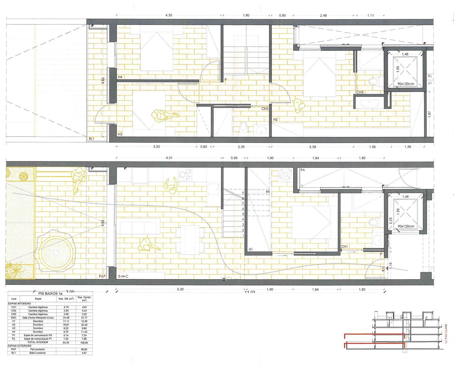 Duplex for sale in Sant Boi de Llobregat  with Air Conditioner, Heating and Parquet flooring