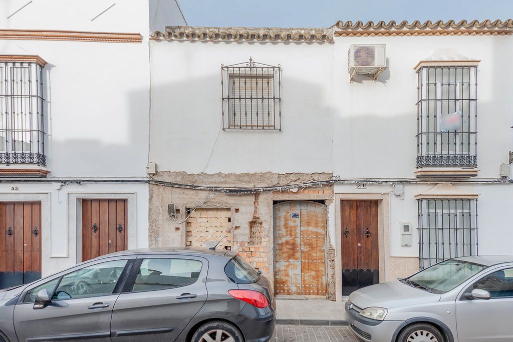 Vista exterior de Casa adosada en venda en La Puebla de Cazalla