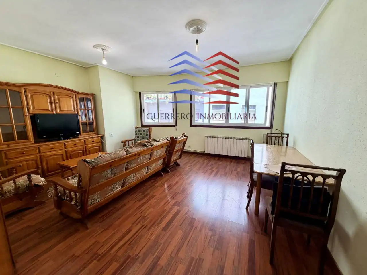 Wohnzimmer von Wohnung zur Miete in Ourense Capital  mit Heizung, Möbliert und Balkon