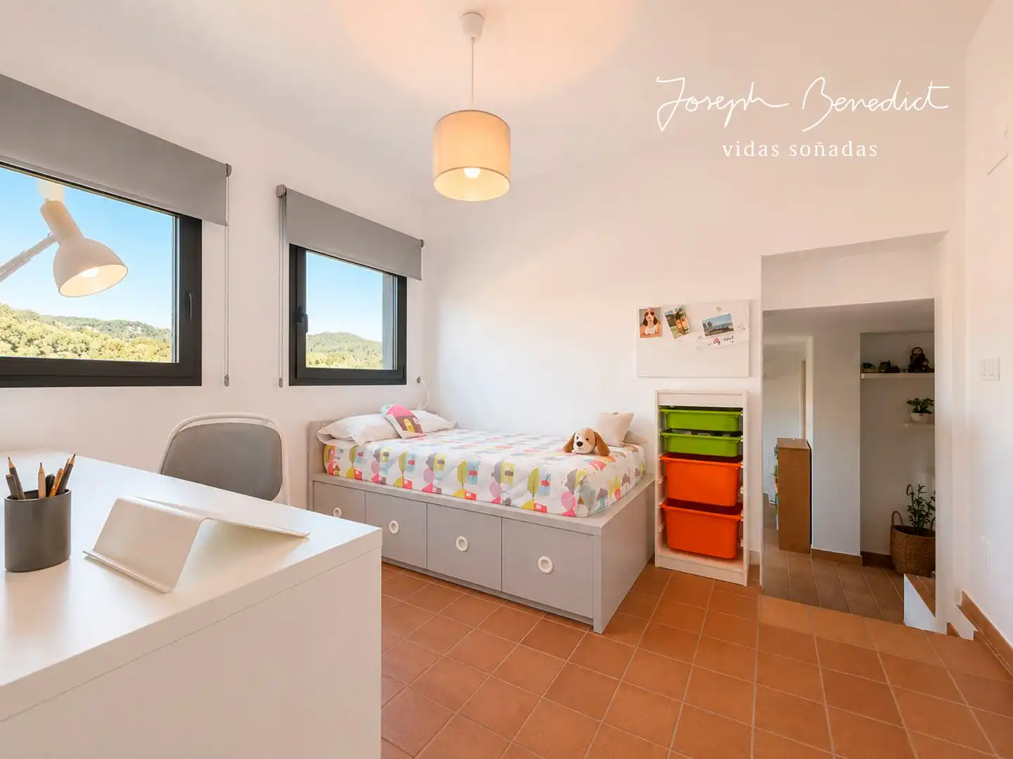 Bedroom of Houses for sale in Torrelles de Llobregat  with Air Conditioner, Heating and Private garden