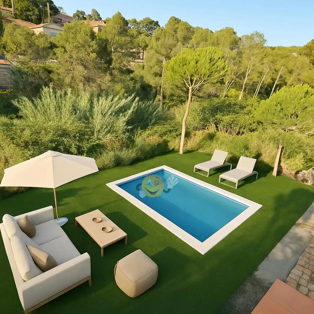 Schwimmbecken von Haus oder Chalet zum Verkauf in Olesa de Bonesvalls mit Privatgarten, Terrasse und Abstellraum