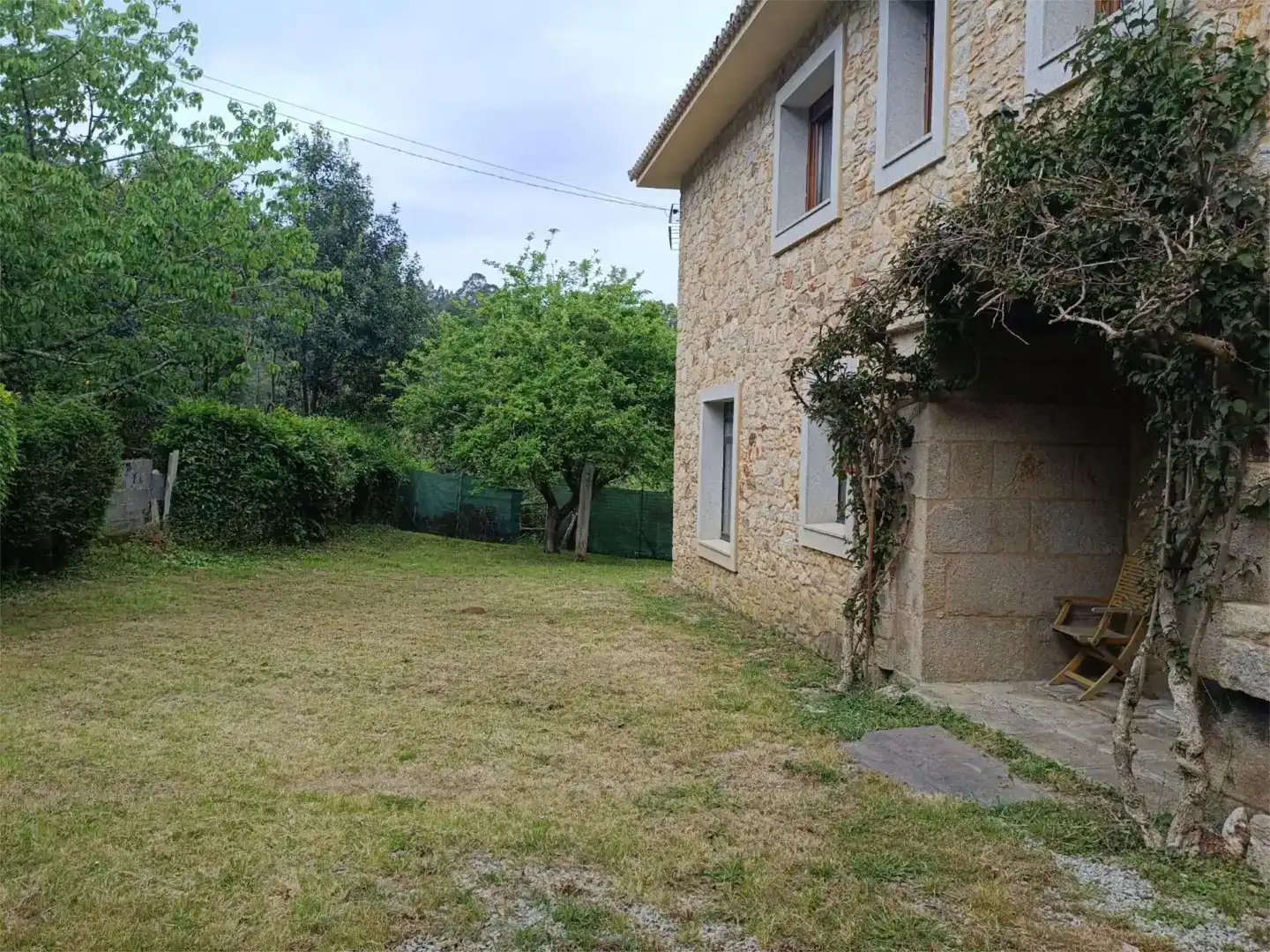 Vista exterior de Casa o xalet en venda en Vilarmaior amb Jardí privat, Parquet i Moblat