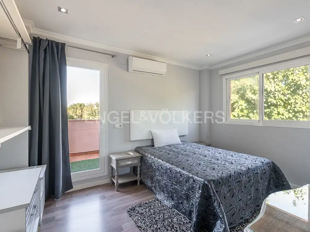 Bedroom of Houses for rent in Bétera  with Air Conditioner, Heating and Private garden