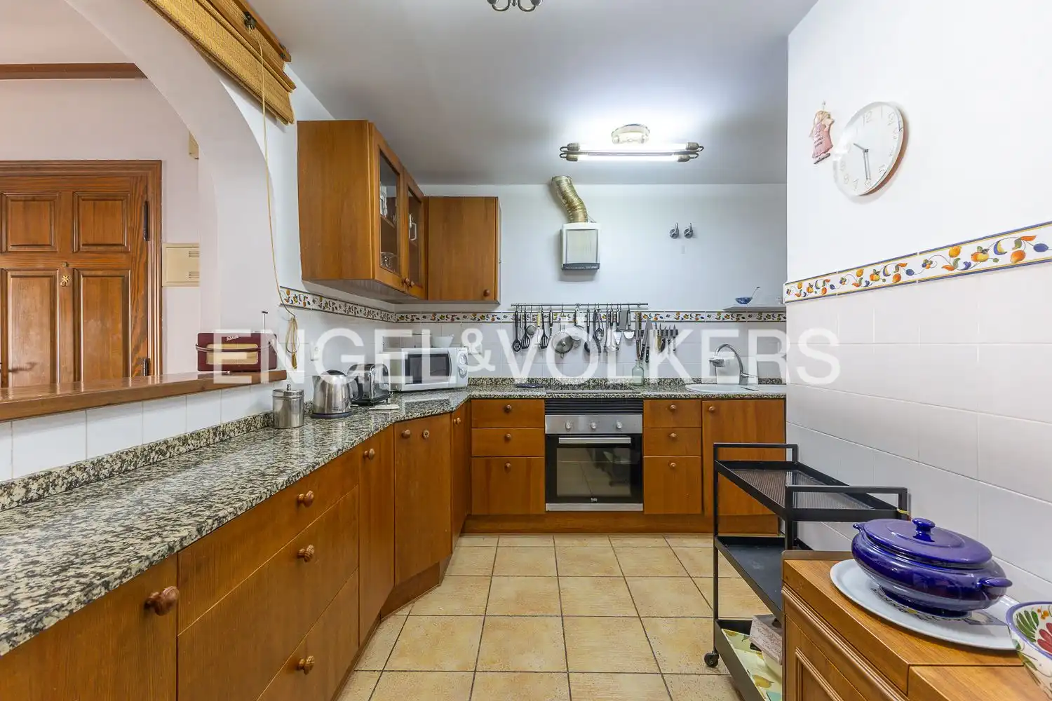 Cocina de Piso en venta en L'Atzúbia con Aire acondicionado, Calefacción y Amueblado