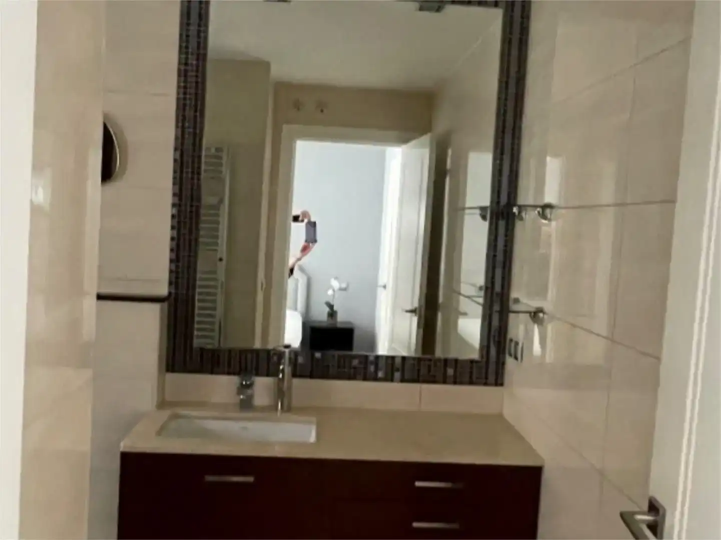 Badezimmer von Dachboden zur Miete in Valladolid Capital mit Klimaanlage