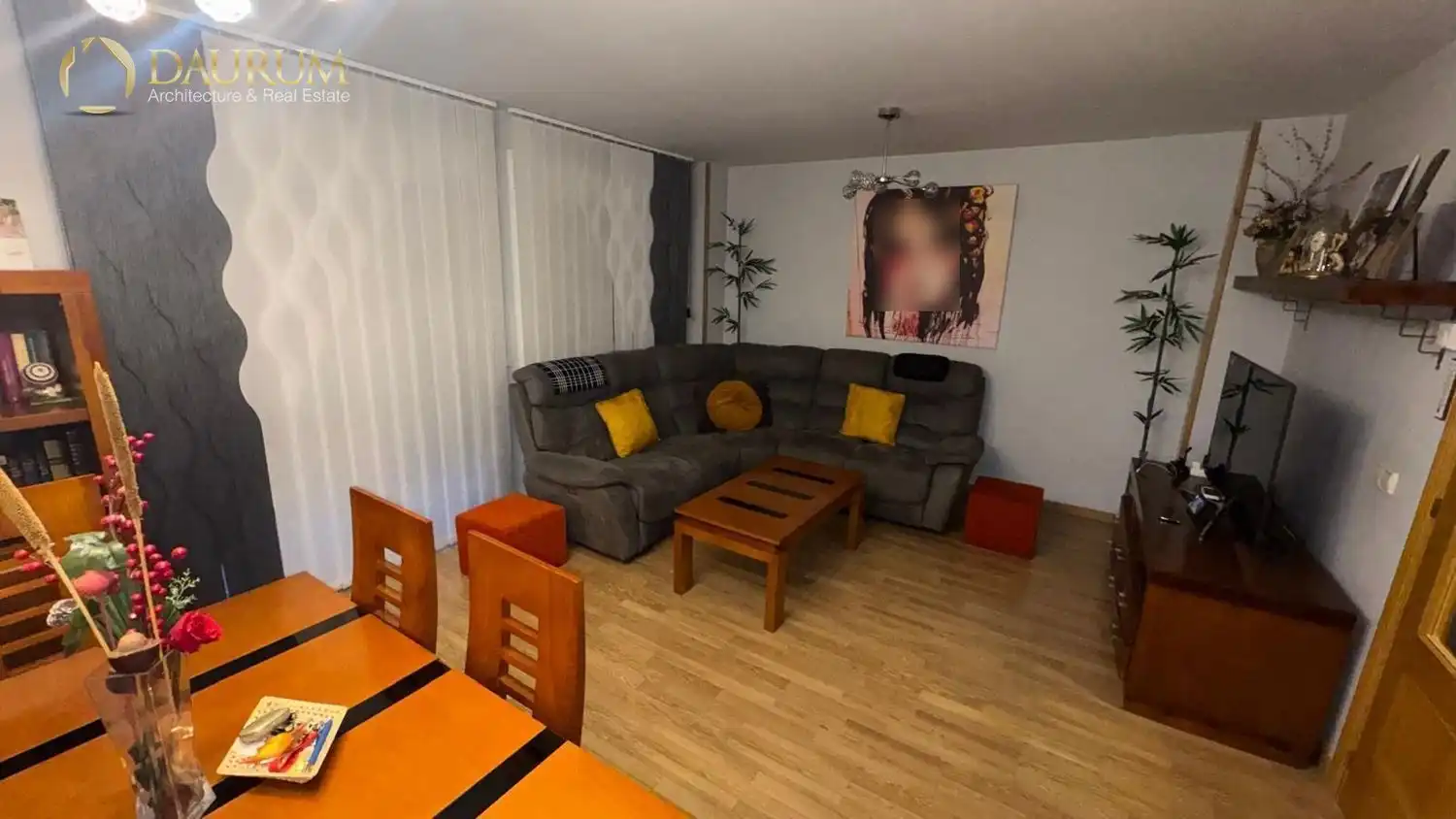 Wohnzimmer von Einfamilien-Reihenhaus zum Verkauf in Alcalá de Henares mit Klimaanlage, Heizung und Terrasse