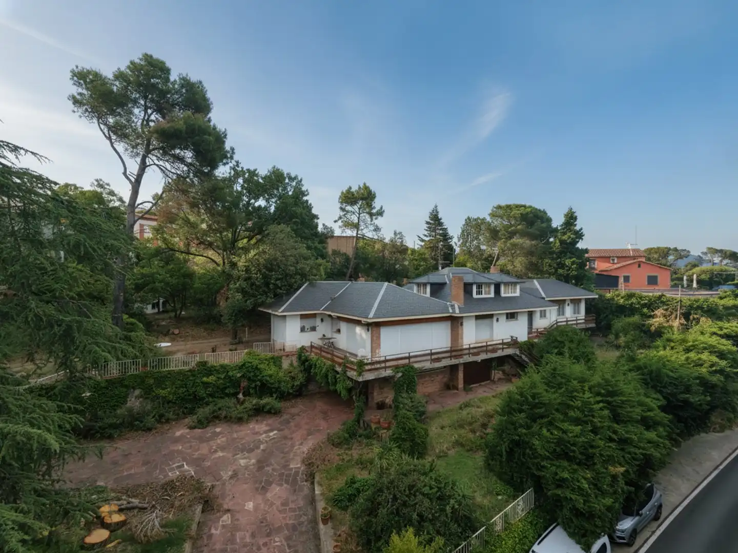Vista exterior de Casa o chalet en venta en Sant Feliu de Codines con Calefacción, Jardín privado y Parquet