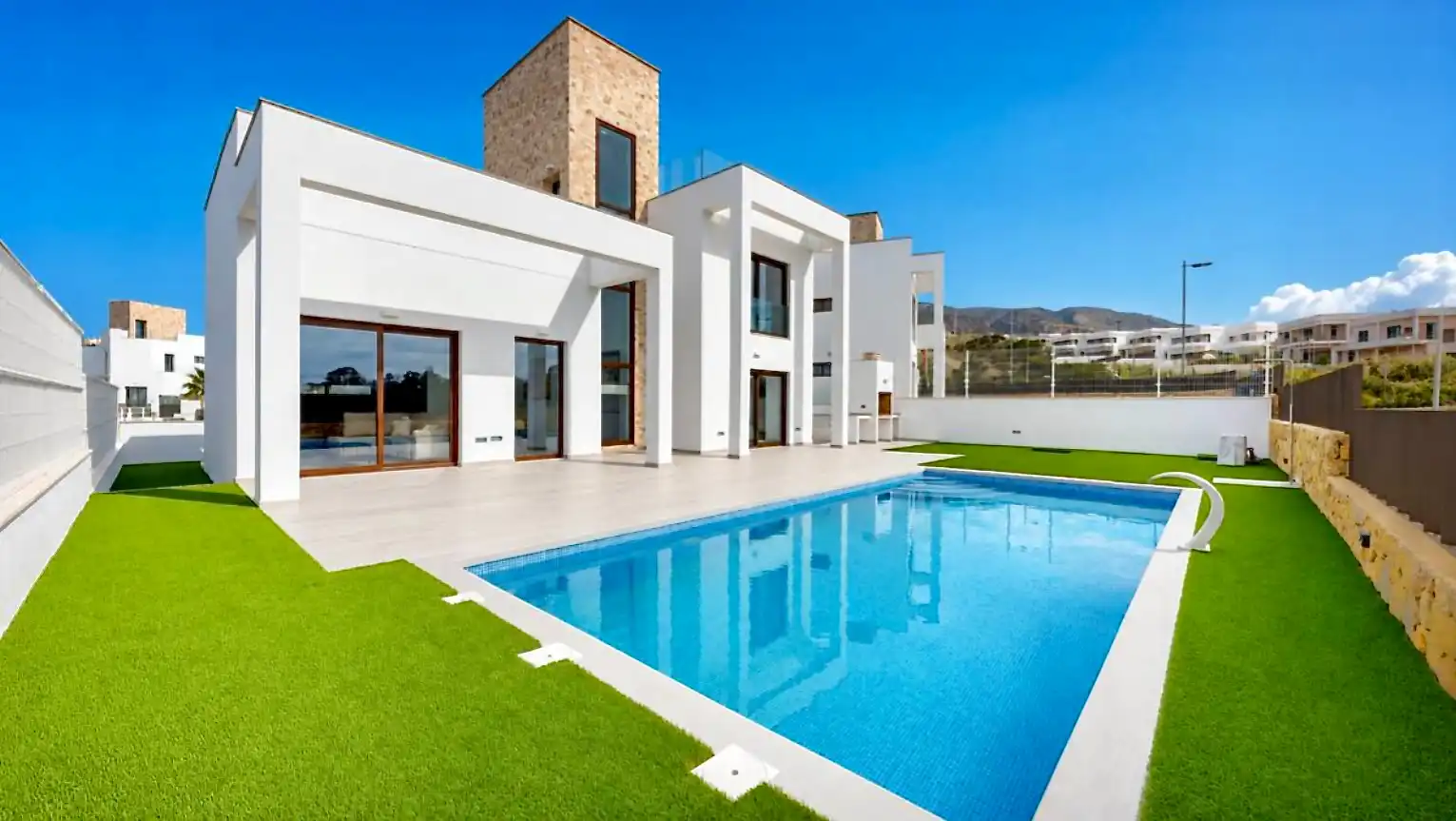 Xalet amb piscina en venda a Finestrat Pueblo, imagen 2