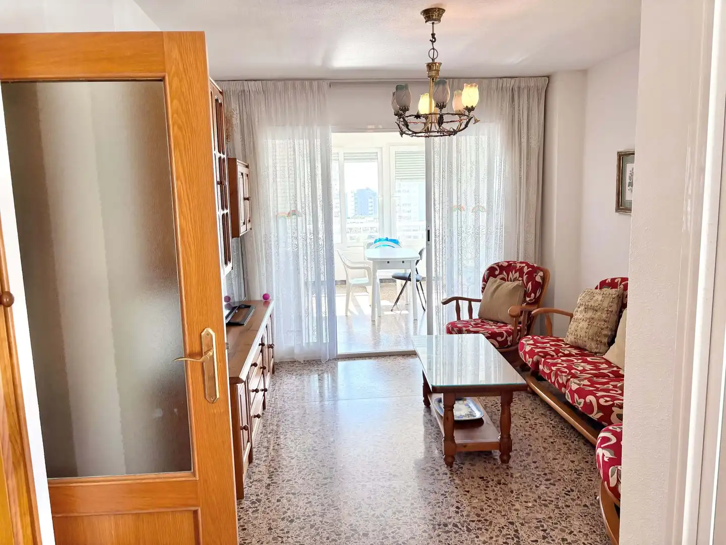 Sala de estar de Piso en venta en Alicante / Alacant con Aire acondicionado, Trastero y Piscina