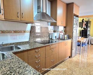 Kitchen of Flat for sale in Cartagena  with Air Conditioner and Furnished