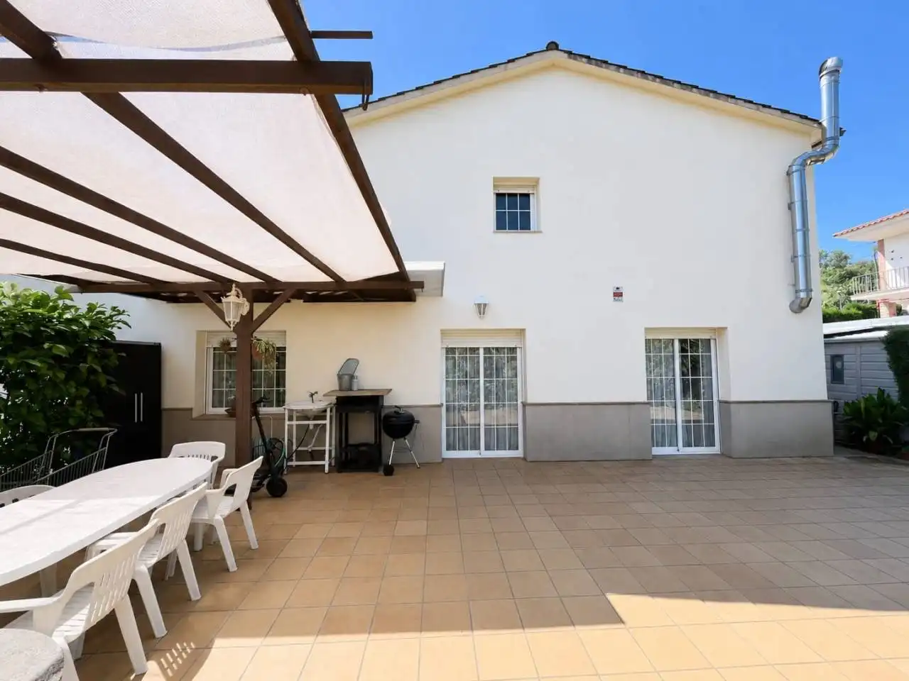 Terraza de Casa o chalet en venta en Caldes de Montbui con Aire acondicionado, Calefacción y Jardín privado