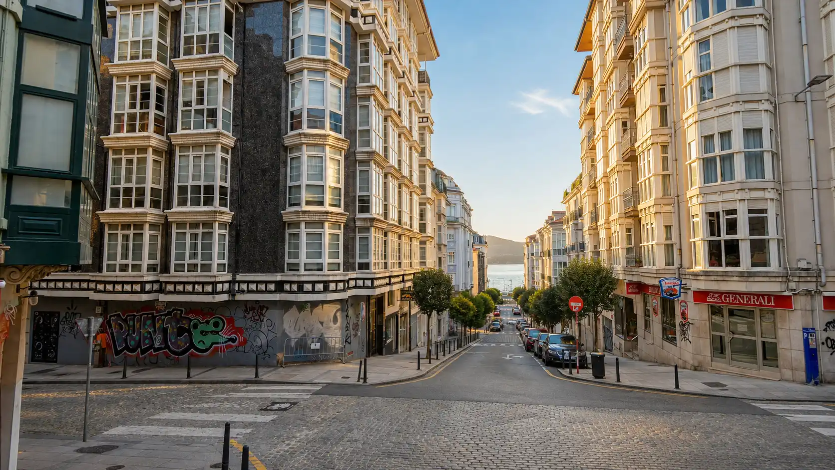 Außenansicht von Wohnung zur Miete in Santander mit Möbliert und Ofen