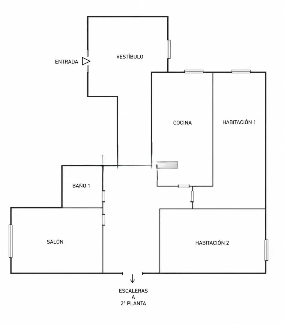 Maisonette zum Verkauf in La Muela mit Klimaanlage, Heizung und Privatgarten