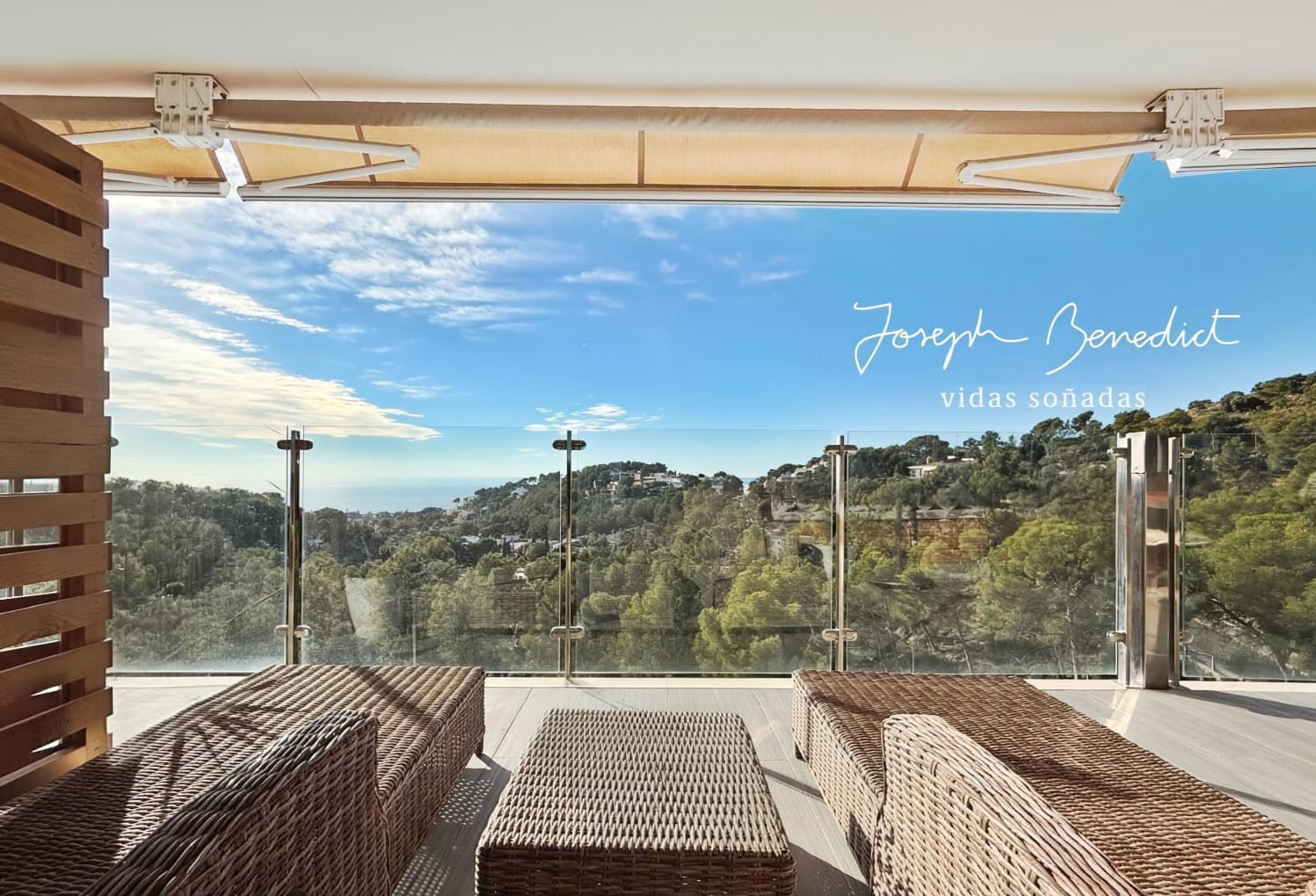 Terrace of Flat for sale in Castelldefels  with Air Conditioner, Heating and Parquet flooring