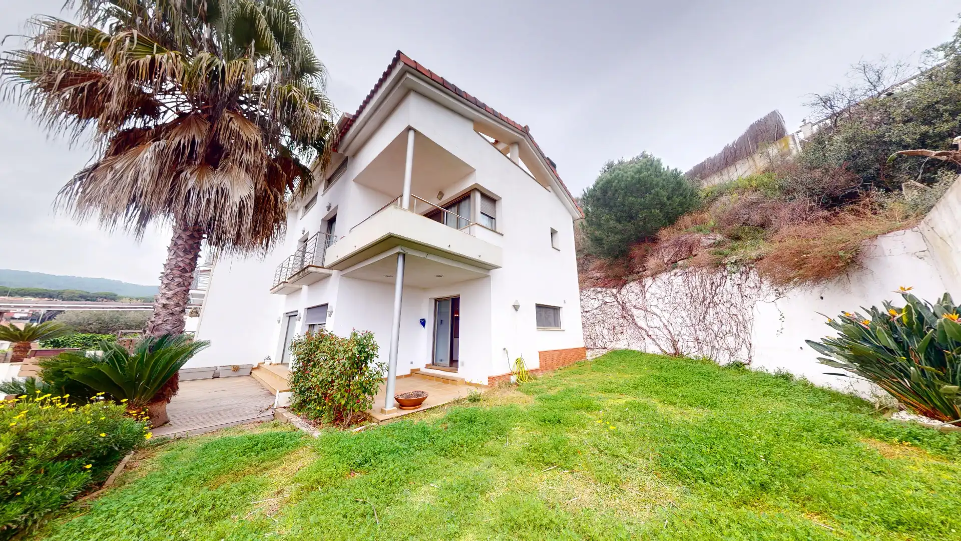 Vista exterior de Casa o chalet en venta en Sant Andreu de Llavaneres con Aire acondicionado, Calefacción y Jardín privado