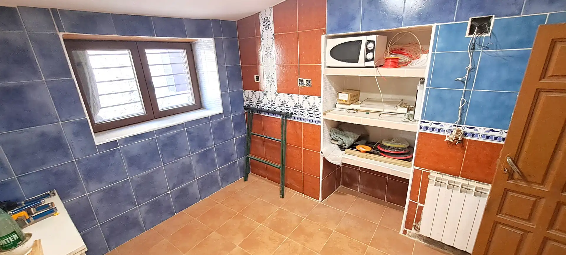 Cocina de Finca rústica en venta en Labajos con Calefacción, Jardín privado y Trastero
