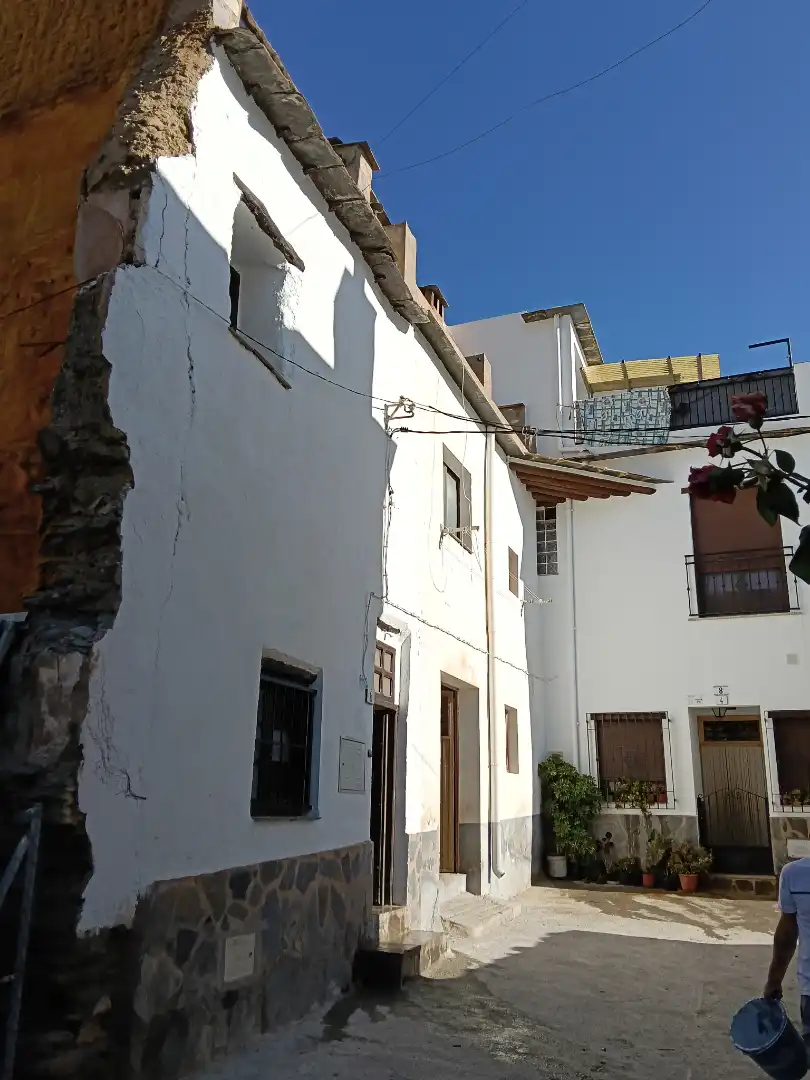 Vista exterior de Casa o chalet en venta en Alpujarra de la Sierra con Terraza