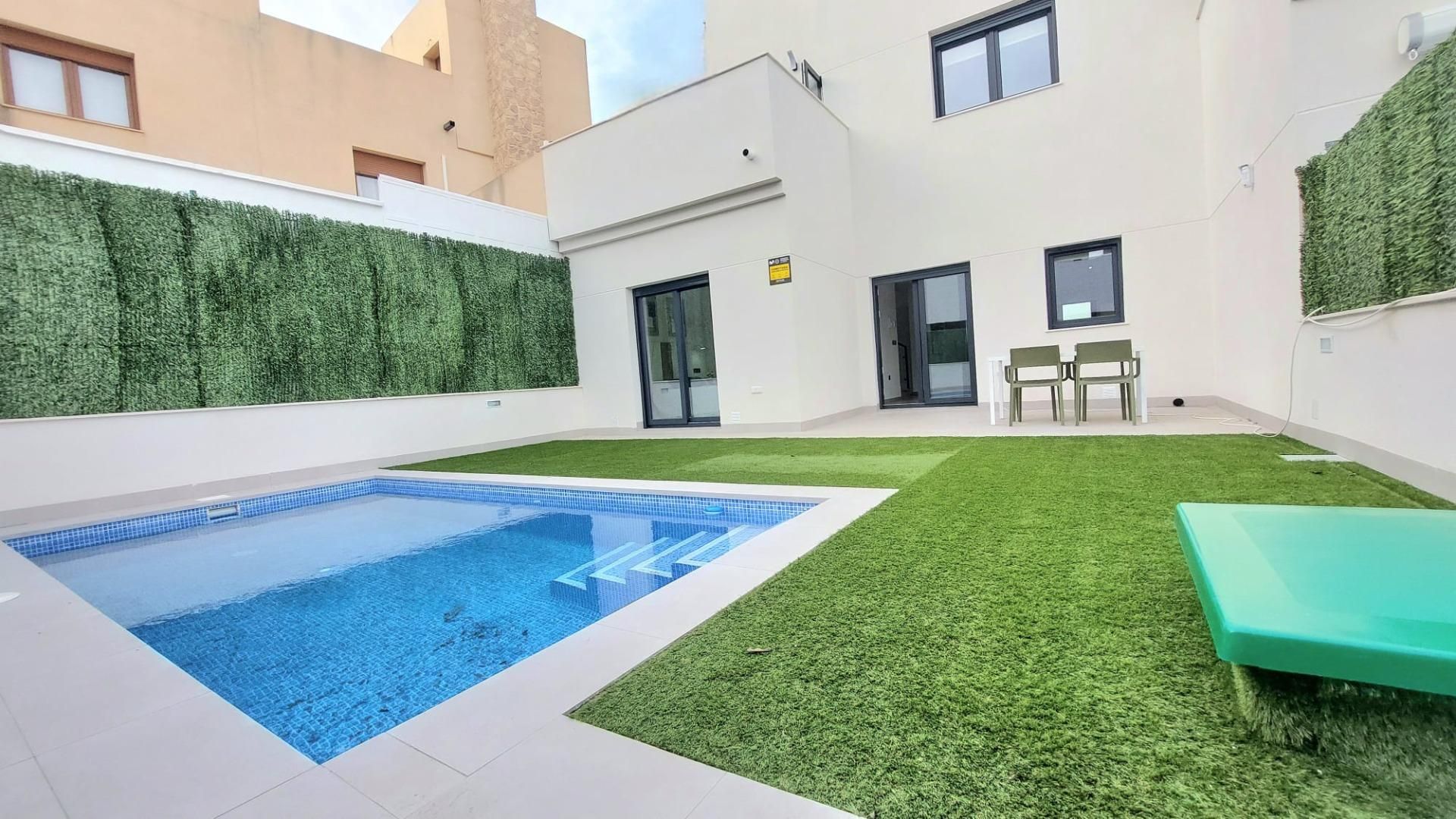 Swimming pool of Single-family semi-detached for sale in Cartagena  with Private garden, Terrace and Swimming Pool