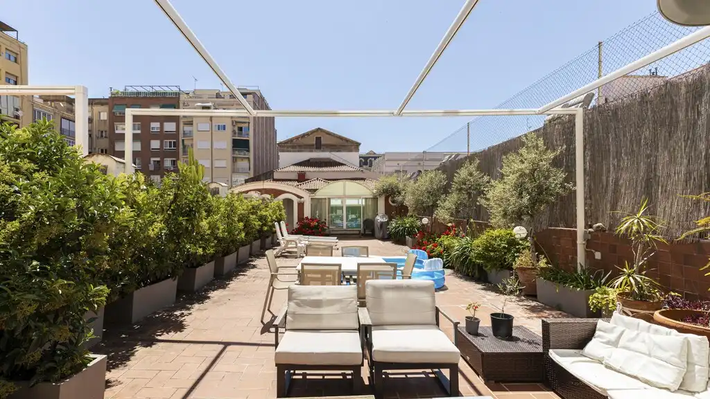 Terrasse von Wohnungen zum Verkauf in Barcelona mit Klimaanlage, Heizung und Terrasse