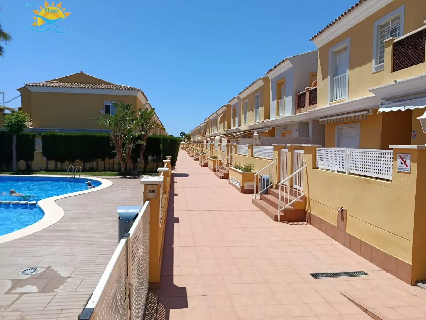 Außenansicht von Maisonette zum Verkauf in Alcalà de Xivert mit Klimaanlage, Heizung und Terrasse