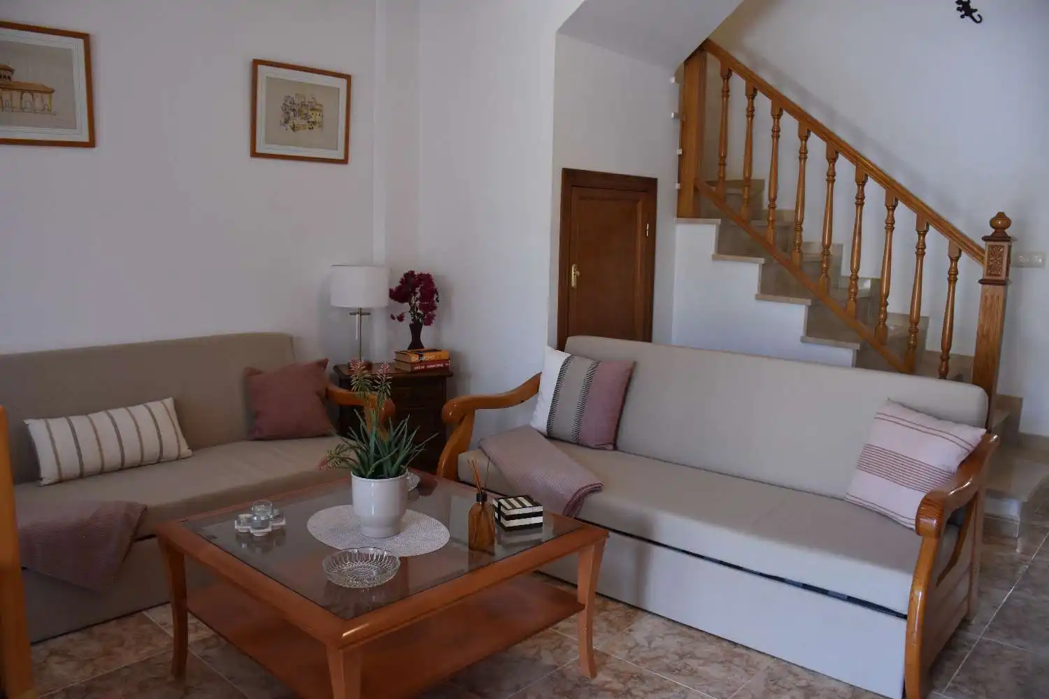 Sala de estar de Dúplex en venta en Orihuela con Terraza, Piscina y Amueblado