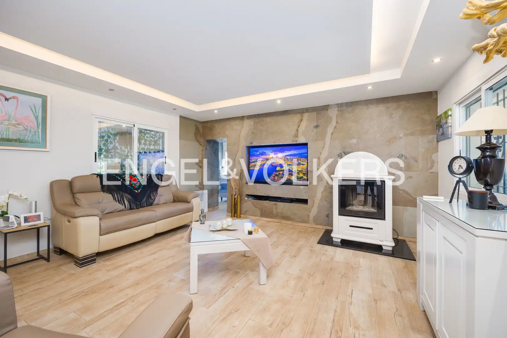 Sala de estar de Casa o chalet en venta en Daya Vieja con Aire acondicionado, Calefacción y Jardín privado