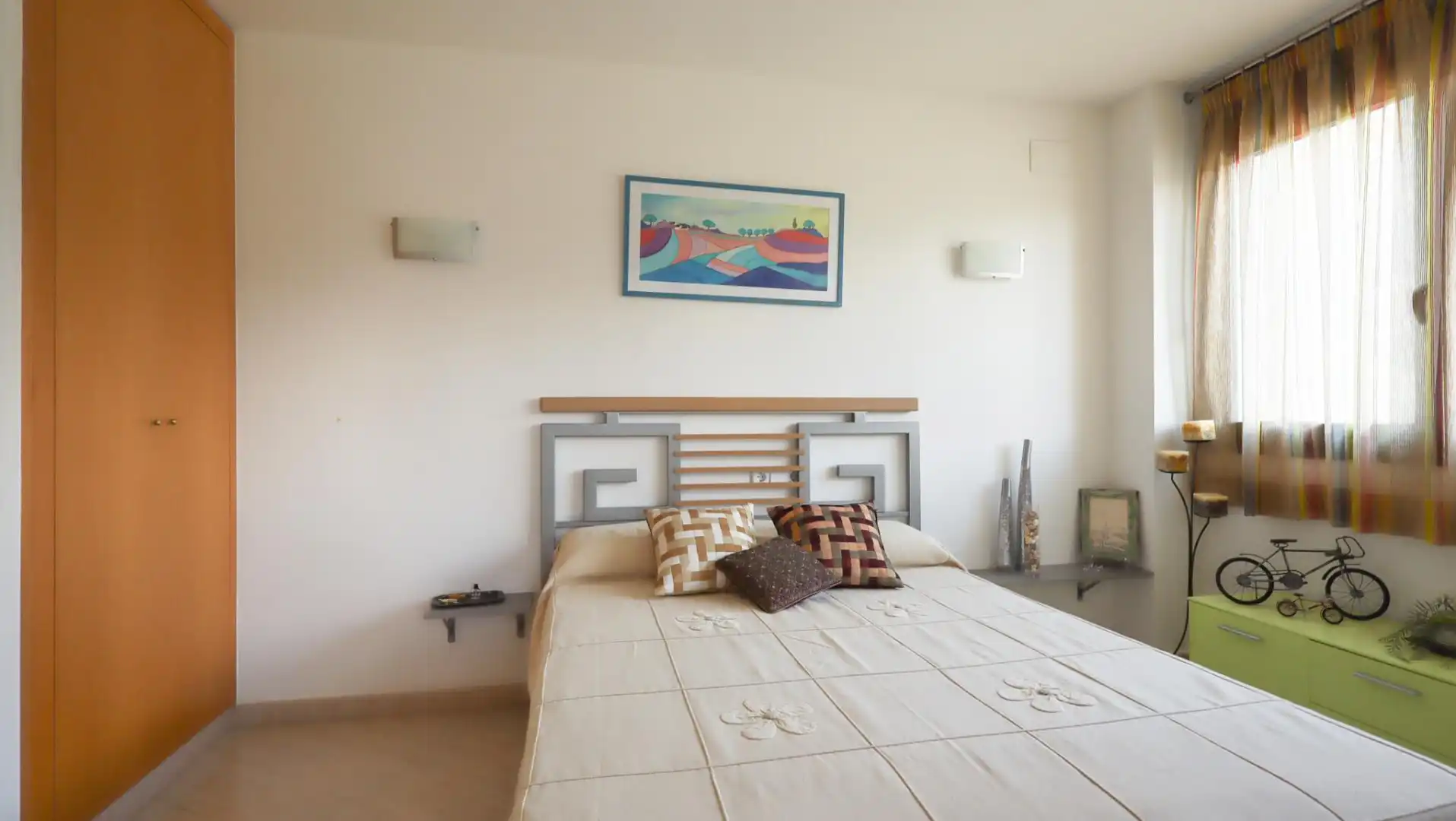 Bedroom of Flat for sale in Llançà  with Heating, Terrace and Furnished