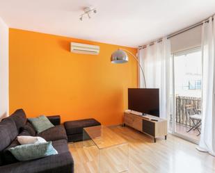 Living room of Apartment to rent in  Barcelona Capital  with Air Conditioner, Heating and Furnished