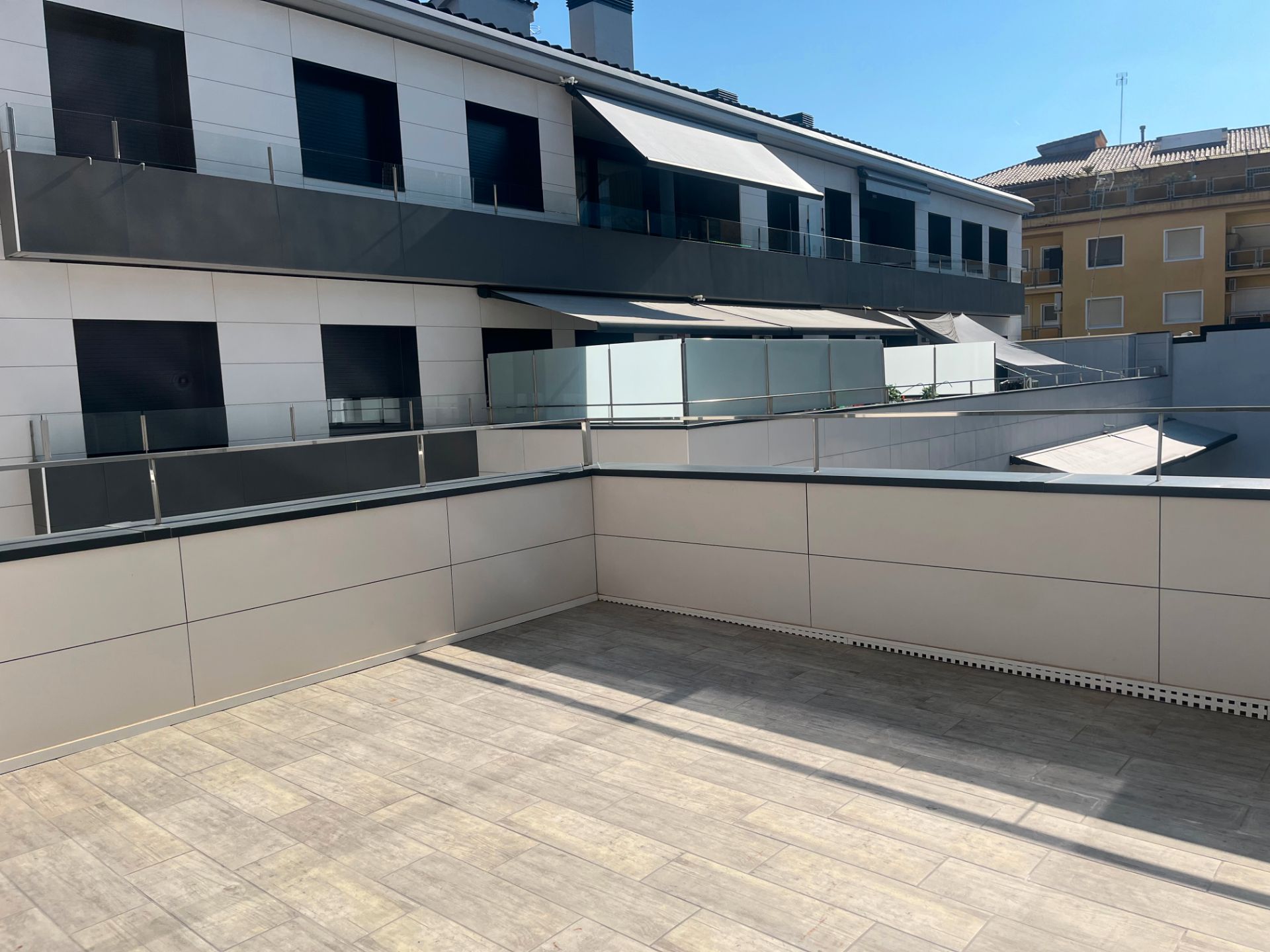 Terrace of Flat for sale in Mollet del Vallès  with Air Conditioner, Heating and Parquet flooring