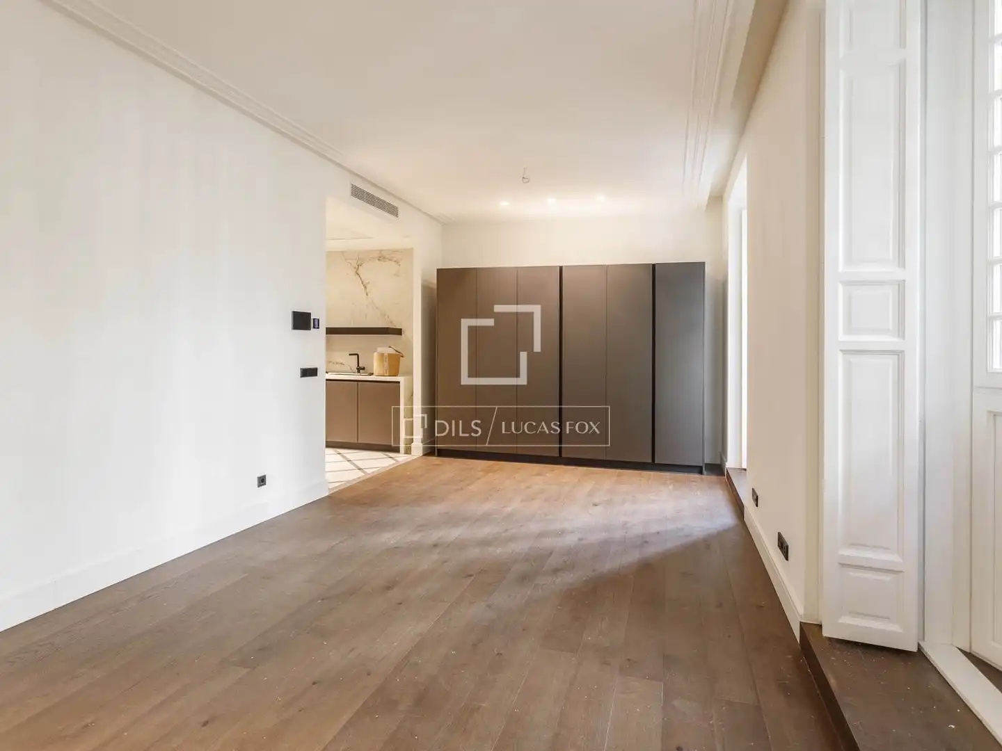 Sala de estar de Piso de alquiler en Madrid con Aire acondicionado, Terraza y Piscina