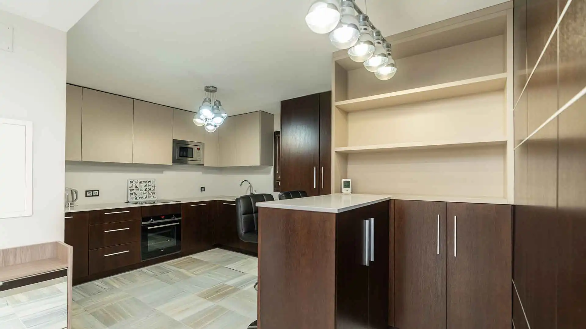 Cocina de Casa o chalet de alquiler en Marbella con Aire acondicionado, Jardín privado y Terraza