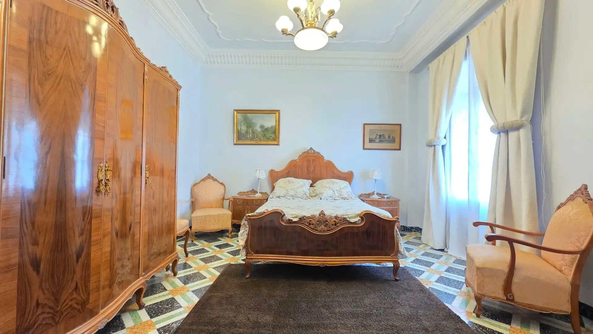 Dormitori de Casa o xalet en venda en El Real de Gandia amb Aire condicionat, Calefacció i Jardí privat