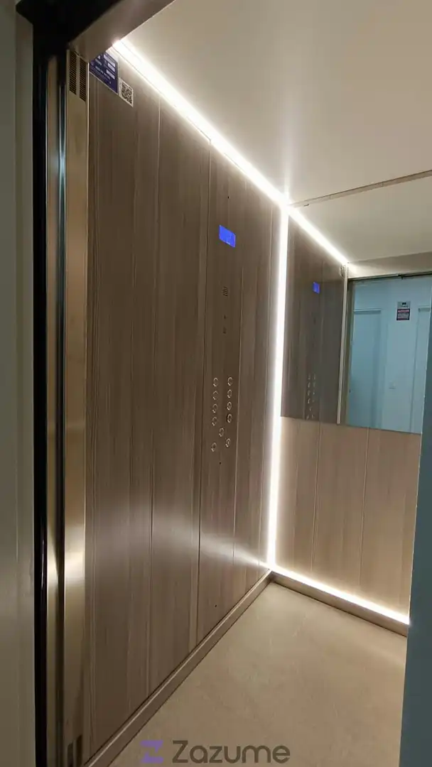 Baño de Piso de alquiler en Benalmádena con Aire acondicionado, Parquet y Terraza