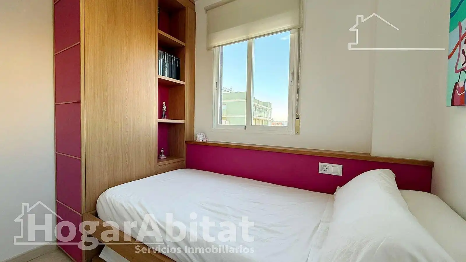 Bedroom of Flat for sale in Piles  with Private garden, Terrace and Furnished