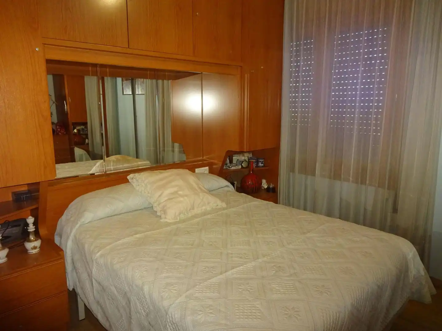 Schlafzimmer von Wohnung zum Verkauf in Mataró mit Möbliert