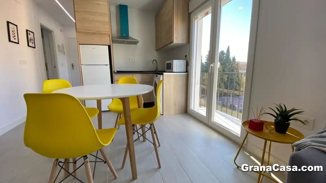 Küche von Wohnung zur Miete in Granada mit Klimaanlage, Heizung und Terrasse