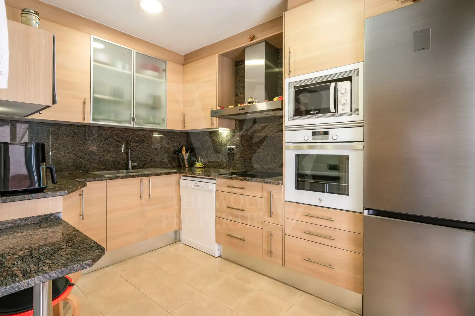 Cocina de Casa adosada en venta en Premià de Mar con Aire acondicionado, Calefacción y Terraza