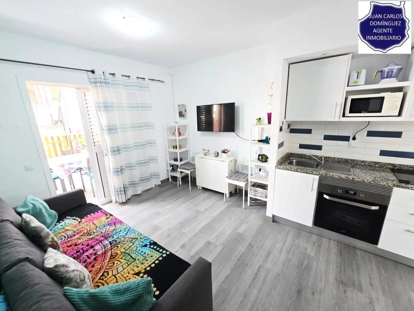 Living room of Houses for rent in San Bartolomé de Tirajana  with Air Conditioner, Terrace and Furnished